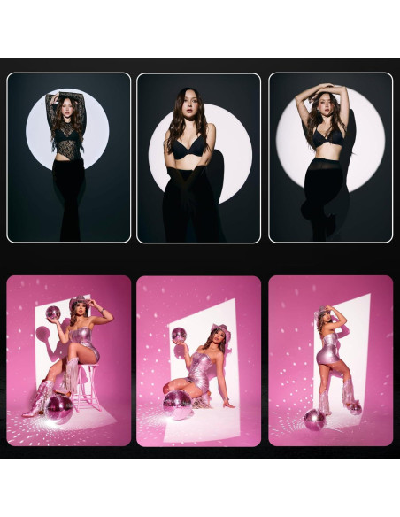 Snoot Óptico Bowens DF DIGITALFOTO con 4 Filtros y 25 Gobos