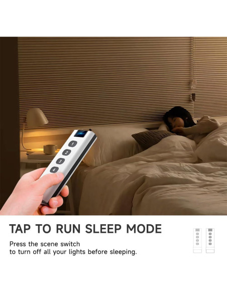 Control Remoto de Escena ZigBee IHSENO - Interruptor Inteligente