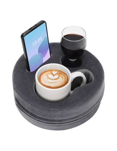 Cojín Soporte para Bebidas G GOOD GAIN Gris 21.5x8.3 cm