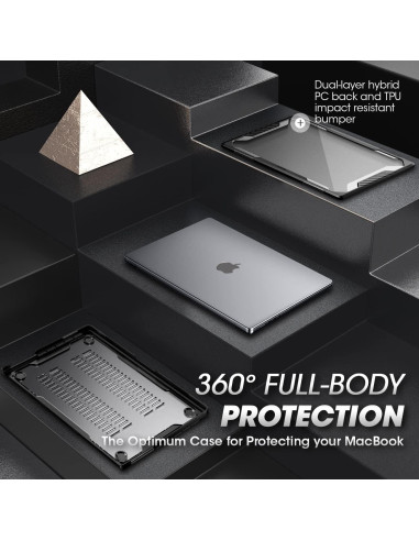 Funda SUPCASE para MacBook Pro 14" 2024-2021 Negra