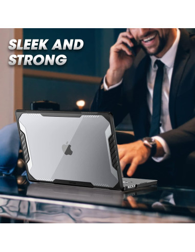 Funda SUPCASE para MacBook Pro 14" 2024-2021 Negra