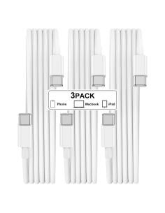 Cable USB C a USB C 60W 1.83m Hefaao Carga Rápida