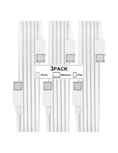 Cable USB C a USB C 60W 1.83m Hefaao Carga Rápida