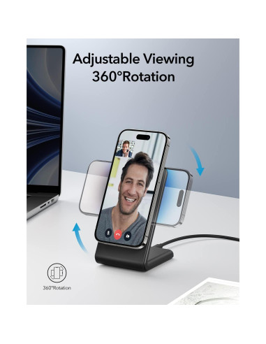 Cargador Inalámbrico Magnético Meifigno 20W para iPhone 16/15/14/13/12