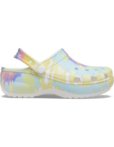 Zuecos de Plataforma Crocs para Mujeres 30x15x5cm Tie Dye