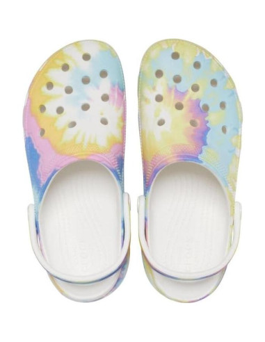 Zuecos de Plataforma Crocs para Mujeres 30x15x5cm Tie Dye