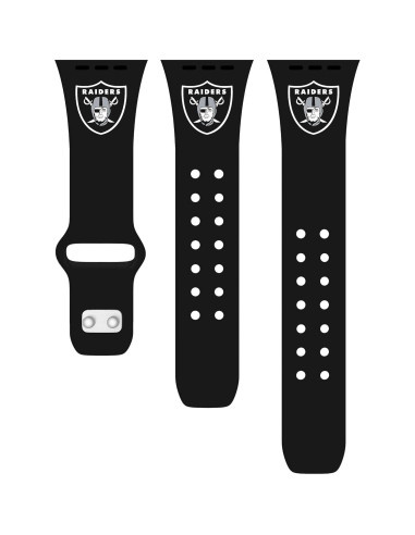 Banda y Funda Silicona Game Time Las Vegas Raiders 42-45mm
