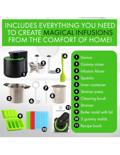 Máquina 3-en-1 Infusion Buds para Descarboxilar e Infundir 2