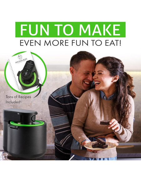 Máquina 3-en-1 Infusion Buds para Descarboxilar e Infundir