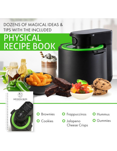 Máquina 3-en-1 Infusion Buds para Descarboxilar e Infundir