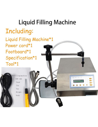 Máquina de Llenado INTBUYING 3.2L/min 2ml-3500ml Digital