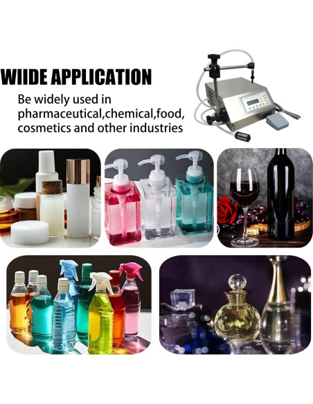 Máquina de Llenado INTBUYING 3.2L/min 2ml-3500ml Digital