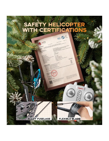 Helicóptero RC SYMA S107H-E con Mantenimiento de Altitud
