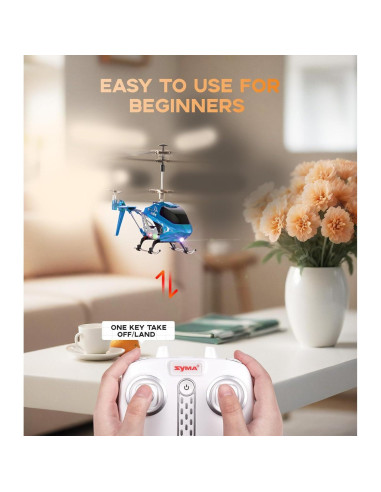 Helicóptero RC SYMA S107H-E con Mantenimiento de Altitud