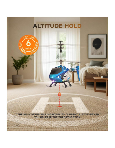 Helicóptero RC SYMA S107H-E con Mantenimiento de Altitud