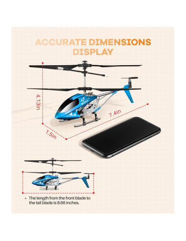 Helicóptero RC SYMA S107H-E con Mantenimiento de Altitud