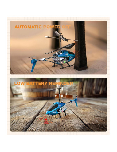 Helicóptero RC SYMA S107H-E con Mantenimiento de Altitud