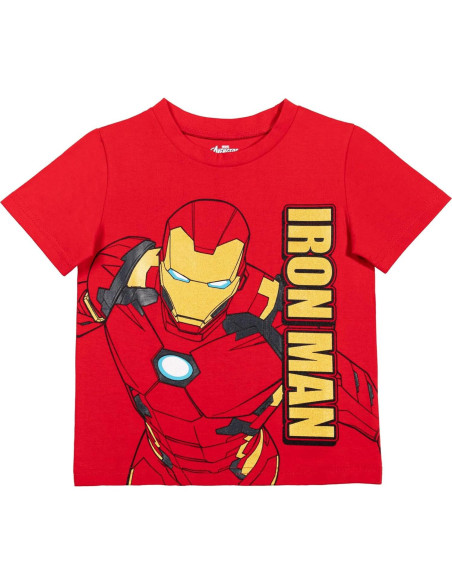Camisetas Marvel Avengers Spider-Man 4T Multicolor Niños