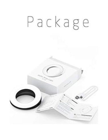 Luz de Anillo para Selfie XINBAOHONG Recargable 40 LED