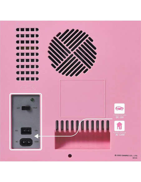 Mini Nevera Termoeléctrica Hello Kitty 6.7L Ukonic