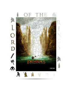 Rompecabezas de Madera El Señor de los Anillos 208 Piezas A3