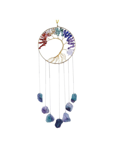 Adorno Colgante de Cristales Sanadores Rockcloud 58-67cm