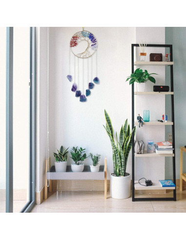 Adorno Colgante de Cristales Sanadores Rockcloud 58-67cm