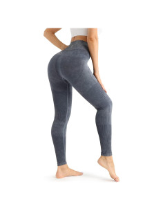 Leggings Acanalados Fisoew para Mujeres Control Abdomen