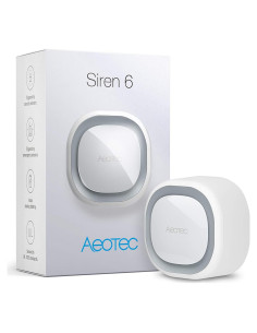Siren 6 Aeotec Sirena Z-Wave Plus 110dB Luz Alarma