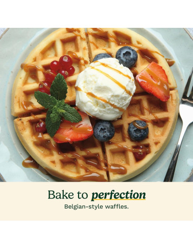 Cuisinart Maker de Waffles Belgas Invertido 2,54 cm Negro