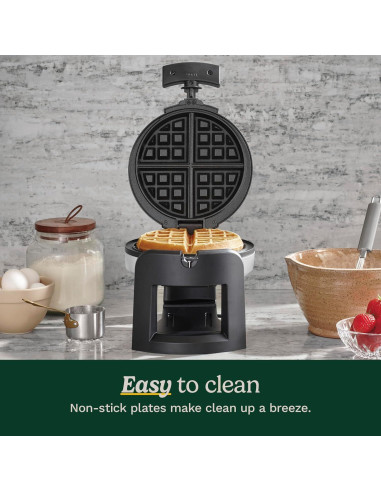 Cuisinart Maker de Waffles Belgas Invertido 2,54 cm Negro