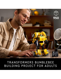 LEGO Icons Transformers Bumblebee 950 Piezas Set de Construcción 2