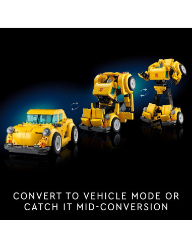 LEGO Icons Transformers Bumblebee 950 Piezas Set de Construcción