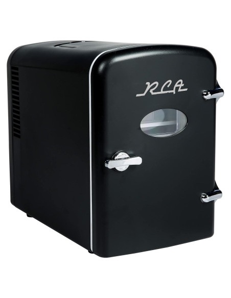 Refrigerador de Bebidas Mini Retro RCA RMIS129-BLACK 4L
