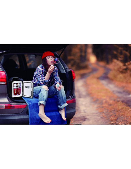 Refrigerador de Bebidas Mini Retro RCA RMIS129-BLACK 4L