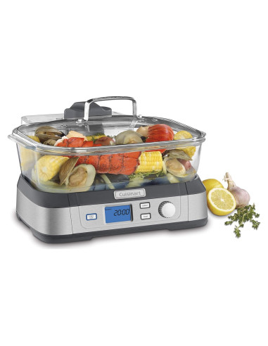 Cocedor Digital de Vidrio Cuisinart STM-1000 5L Acero Inoxidable