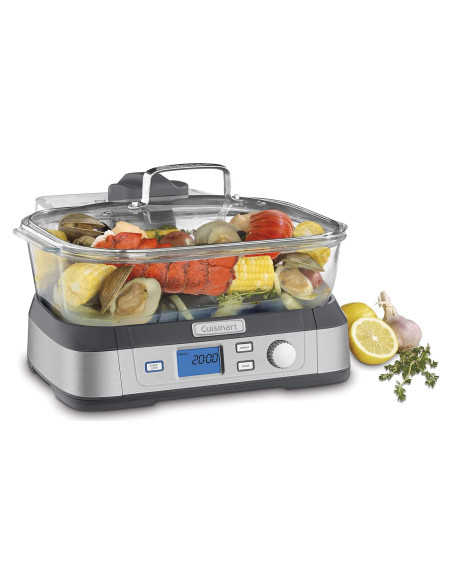 Cocedor Digital de Vidrio Cuisinart STM-1000 5L Acero Inoxidable