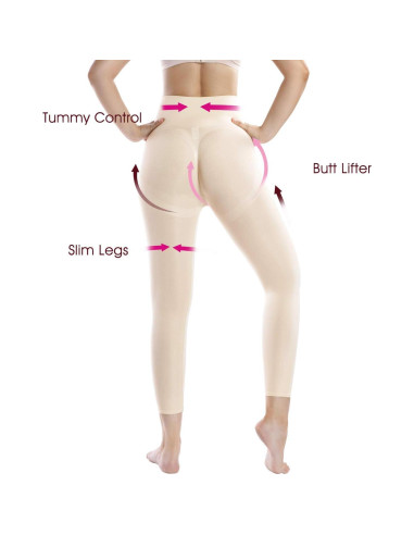 Shapewear para Mujeres +MD Control Abdomen Cintura Alta