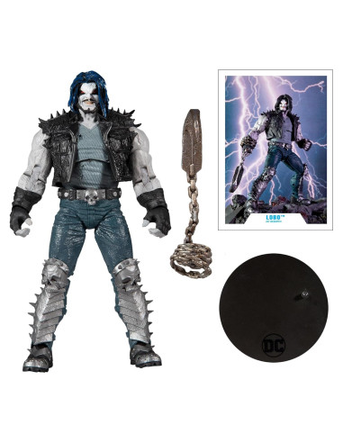 Figura de acción McFarlane Toys Lobo DC Rebirth 17.78 cm