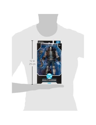 Figura de acción McFarlane Toys Lobo DC Rebirth 17.78 cm