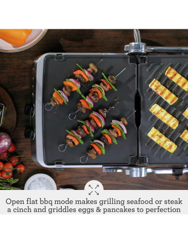 Grill de Sellado y Presión Breville BGR700BSS Acero Inoxidable