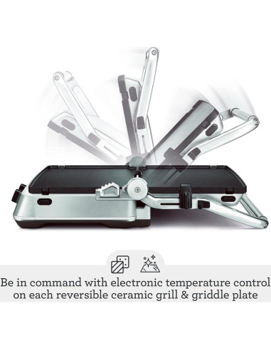Grill de Sellado y Presión Breville BGR700BSS Acero Inoxidable