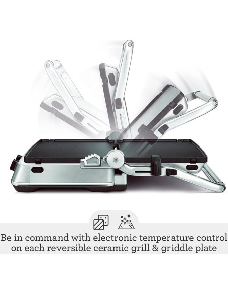 Grill de Sellado y Presión Breville BGR700BSS Acero Inoxidable