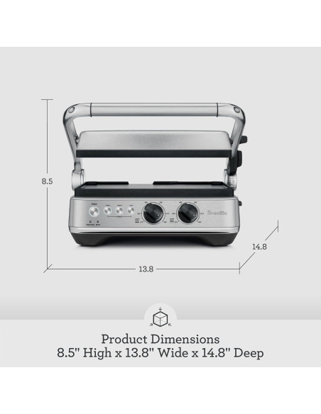 Grill de Sellado y Presión Breville BGR700BSS Acero Inoxidable