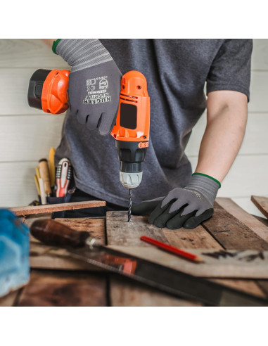 Guantes de Trabajo Nugear NBK3416 - 12 Pares, Nitrilo