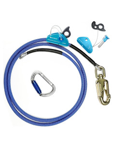 Kit de Escalada S.E.PEAK 3,05m con Agarre Desmontable Azul