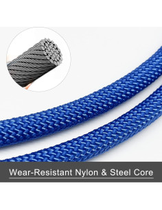 Kit de Escalada S.E.PEAK 3,05m con Agarre Desmontable Azul 2