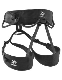 Arnés de Escalada KAILAS Airo Ajustable Negro 340g 2