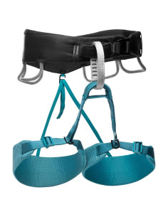 Arnés de Escalada Femenino Black Diamond Momentum Aqua