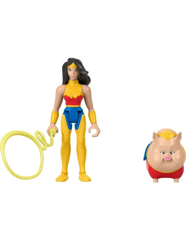 Fisher-Price Set de Figuras Wonder Woman y PB 3+ años